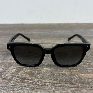 Tory Burch TY7166U 1326/8G Sunglasses Women’s Black/Grey Gradient Lenses 52mm